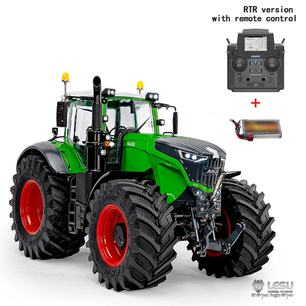 1/14 LESU 1050 RTR RC Tractor Truck Metal Chassis Sound Light System Ready to Run Remote Control Vehicle Car Toys Model Gifts