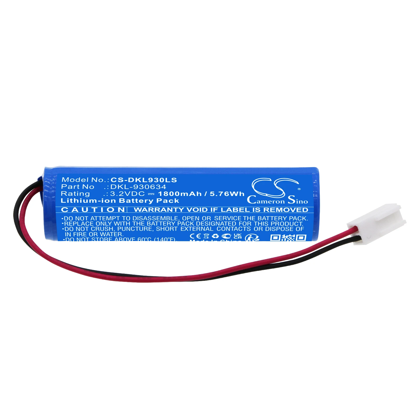 

1800mAh Battery For DKL-930634 Emergency Lighting Deko Light Ceiling luminaire ALMAAZ Emergency luminaire