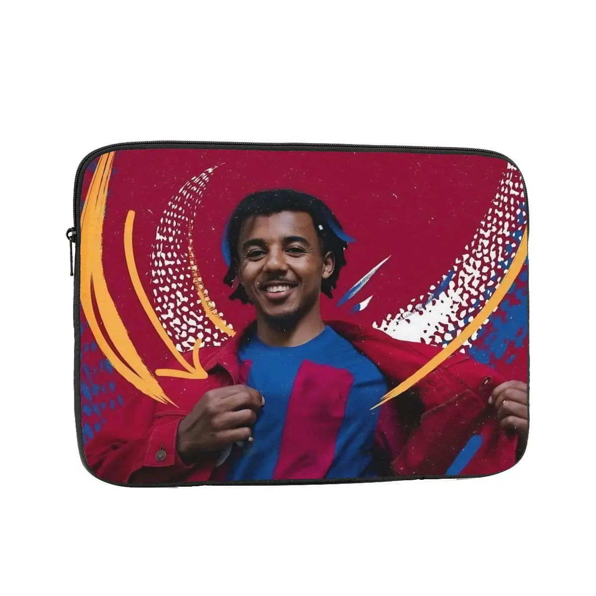 

Shockproof Case 12" 13" 15" 17" Men Women Jules Kounde Fooball Soccer Laptop Bag Sleeve Notebook Bag Case