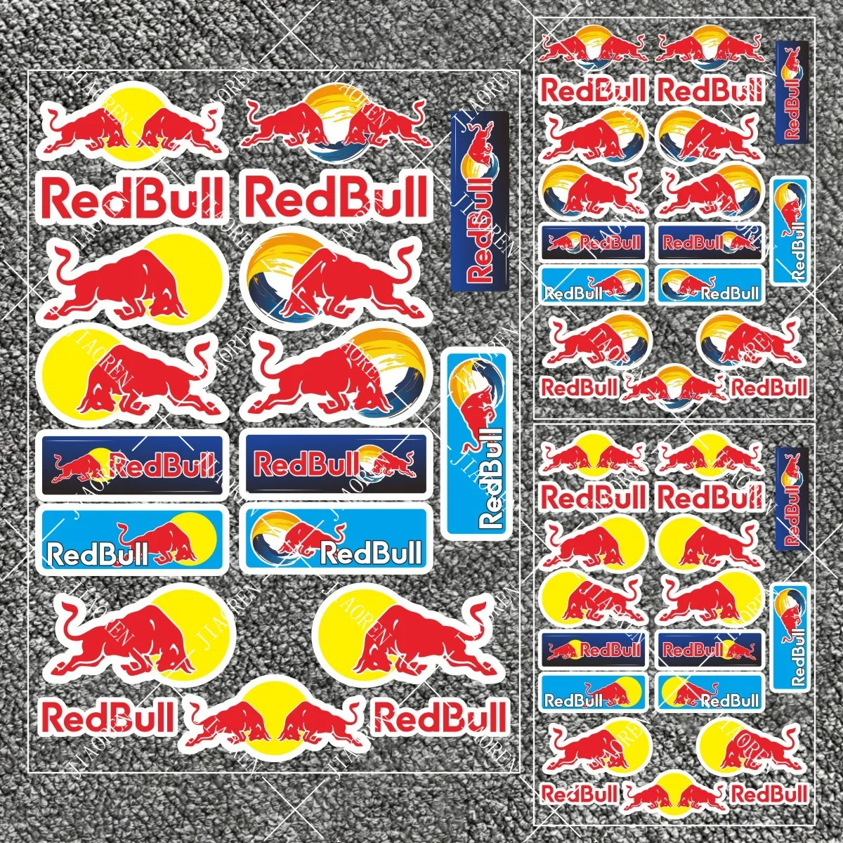 

Виниловая наклейка с логотипом Red Bull, мотоциклетный бак, шлем, автомобильная велосипедная наклейка для Kawasaki Yamaha Honda KTM Suzuki