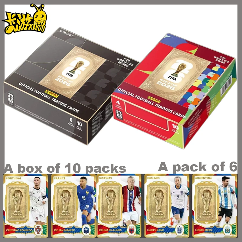 Nuevas Tarjetas Oficiales de la FIFA Panini&Kayou 2026 del Mundial de Fútbol, Tarjetas Coleccionables de Jugadores de Fútbol, Artículos de Colección, Regalos
