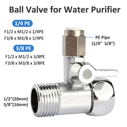 Ball Valve For Water Purifier 3/8
