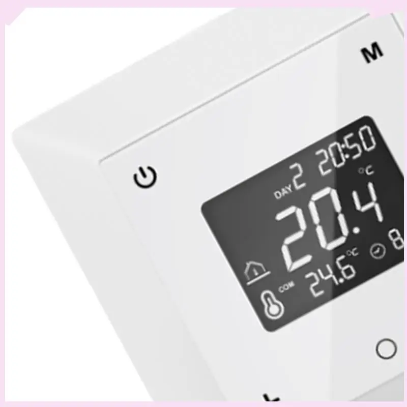 B24B Smart Tuya WIFI Temperature Controller LED Screen AC 220V 16A Temperature Controller Forelectric Underfloor Heating Thermos