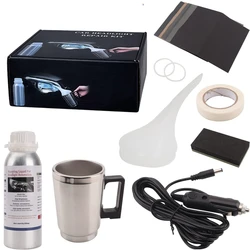 Car Headlights Polishing Kit Clean Opaque Car Headlights Restoration Kit 200ML Liquid Polymer for Headlights