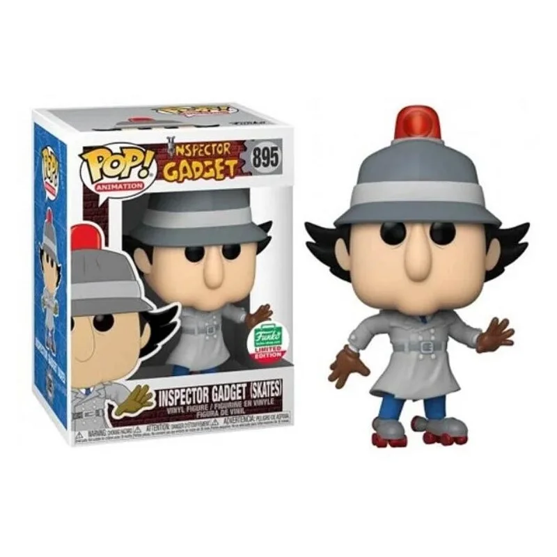 FUNKO POP-Gadget Agente Anime para Crianças, Gadget Convexo, Brinquedos de Boneca, Edição Limitada, Presentes Modelo, Patins, #895