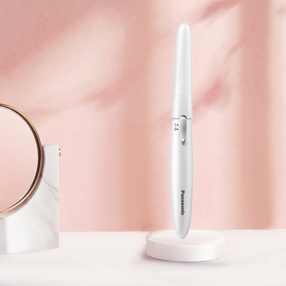 باناسونيك الكهربائية أداة قص الحواجب الكهربائية الوجه الحاجب الشعر المتقلب البسيطة المحمولة النساء الجسم ماكينة حلاقة مزيل شفرة العين