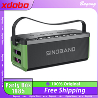 XDOBO SINDBAND Party Box 1985 130W Outdoor Speaker RGB Deep Bass RGB Wireless Subwoofer 360 Stereo Surround Power Bank Function