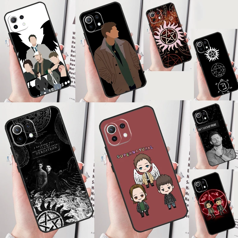 Supernatural TV Pattern Case For Xiaomi 13T 12T 11T 13 Pro 12 Lite 12X POCO F5 X4 F4 GT F3 M5s M6 X3 X5 Pro Cover