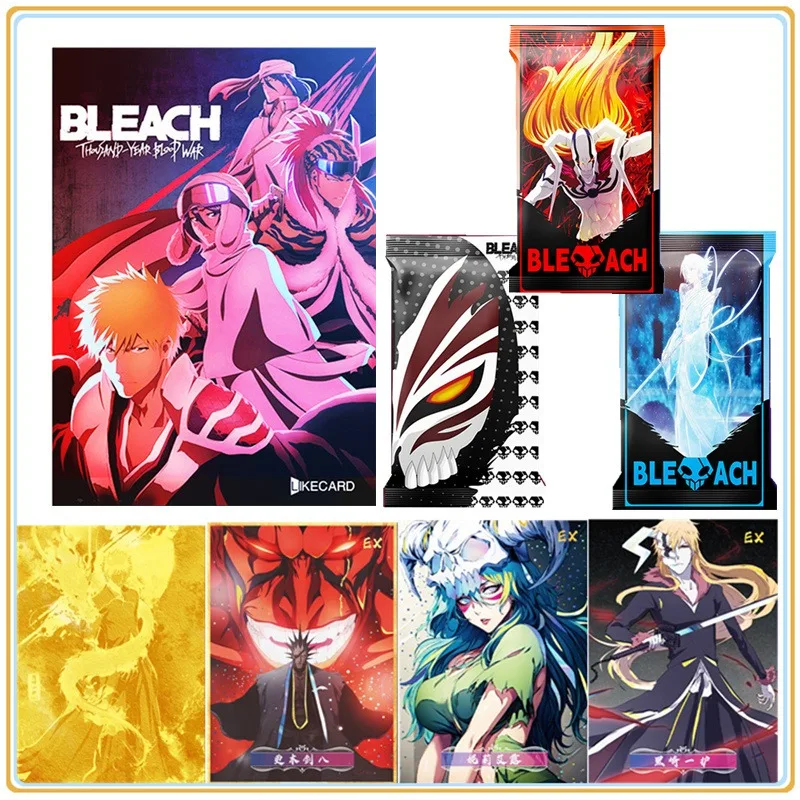 LIKE CARD Original Vol.4 Bleach Cards Anime Figure Playing Booster Box Toys Mistery Box Board Games Birthday Gifts for Boys