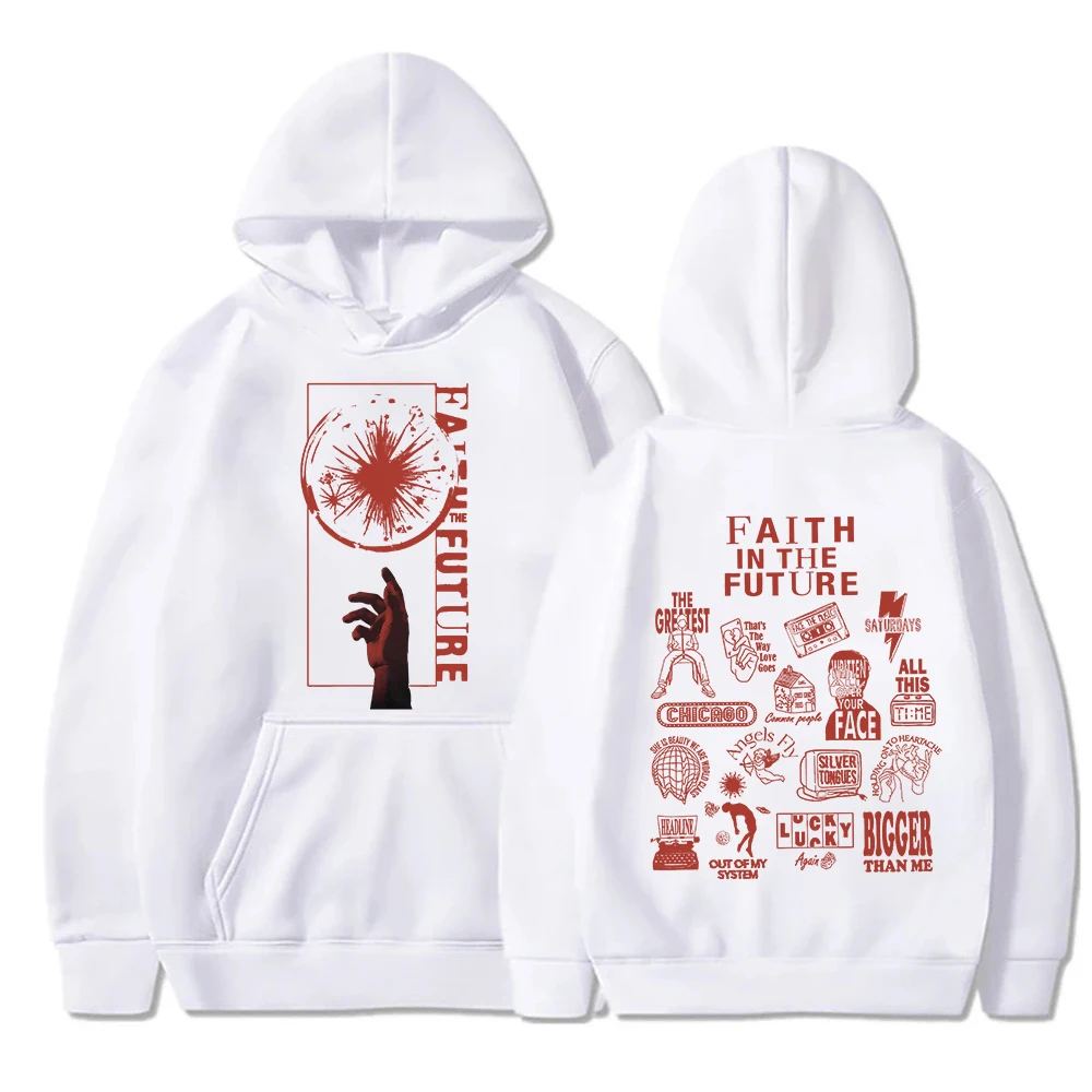 Louis-Tomlinson Faith In The Future Hoodie Men Women Hip Hop Pullover Tops Popular Music Harajuku  Sweatshirt Fans Gift