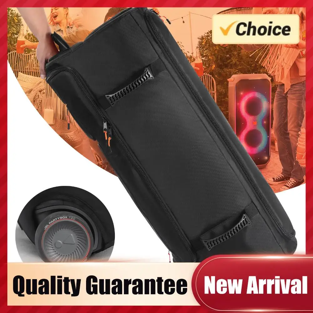 

Portable Speaker Dust Cover Storage Bag Without Wheels Carrying Case Fits for JBL PartyBox 720 for Outdoor Travel