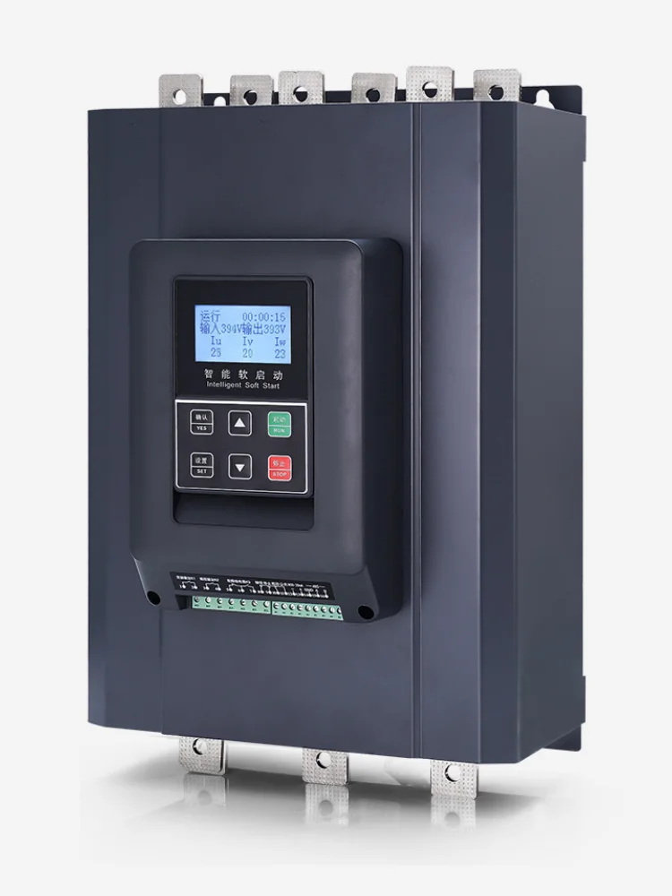 Bypass soft starter 18.5KW-200KW external motor smooth start programmable brake stop soft starter AC motor controller