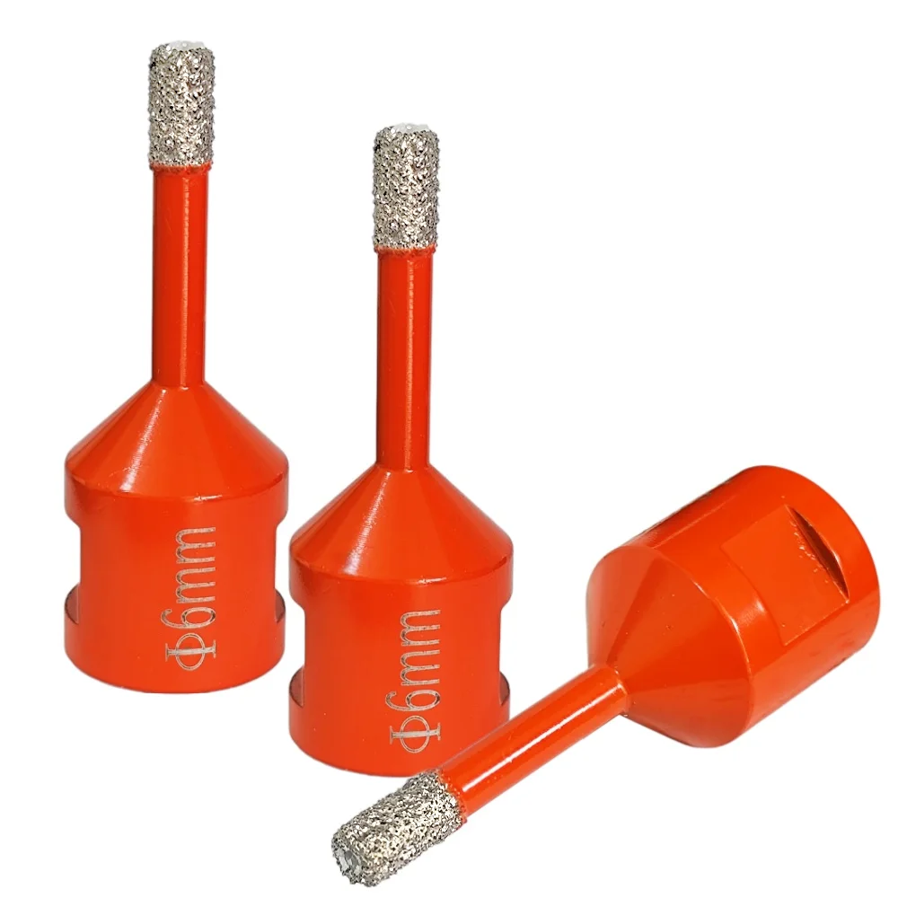 Diamond Core Drill Bits 6mm Tile Hole Saw M14 Thread Drilling Crows Ceramic Porcelain Granite Marble Tile For Angle Grinder