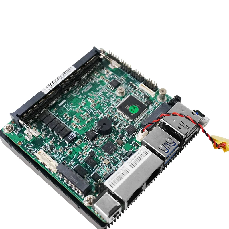 

Мини-ПК X86 QNAP N100 с двумя сетевыми портами, плата для разработки, DIY, встраиваемая промышленная материнская плата Pi5 с последовательным портом