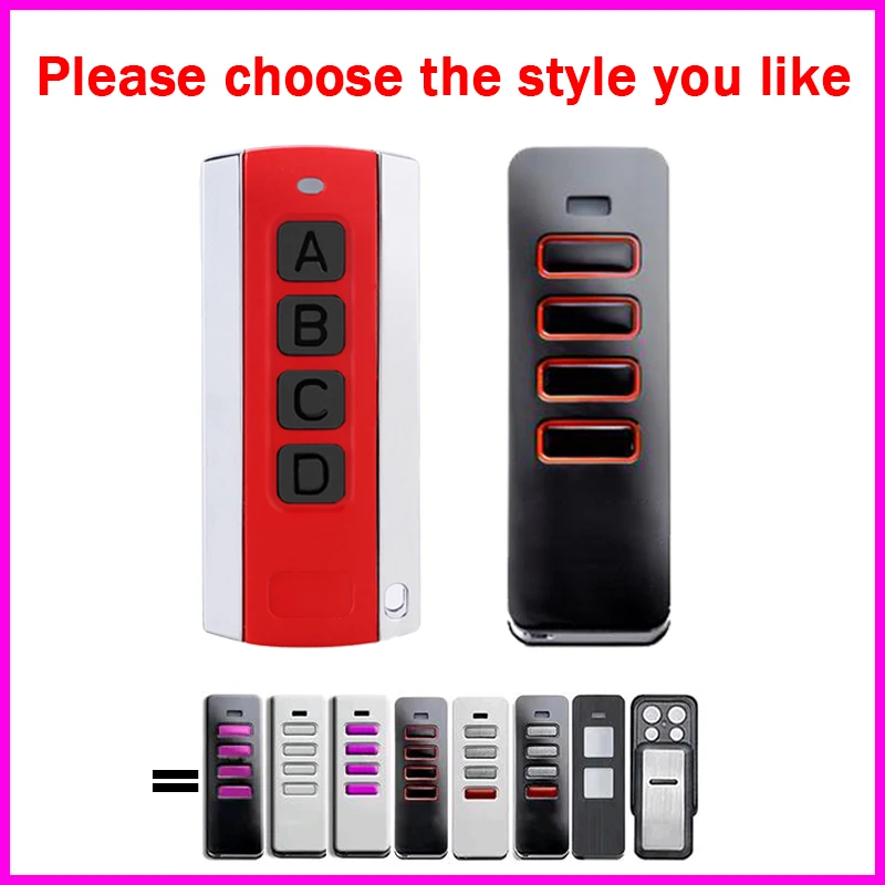 Garage Remote Control SOMMER Pearl Twin Vibe TX55-868-4 TRX55-868-4 4019V000 4018V000 S10019-00001 S10779-00001 868MHz