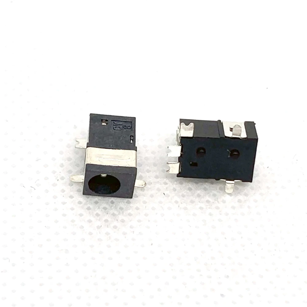 100pcs DC-045B Power Socket JACK DC 5PIN Female Seat 0.3A DC Horizontal SMD Patch Charging Socket With Double Column DC Seat