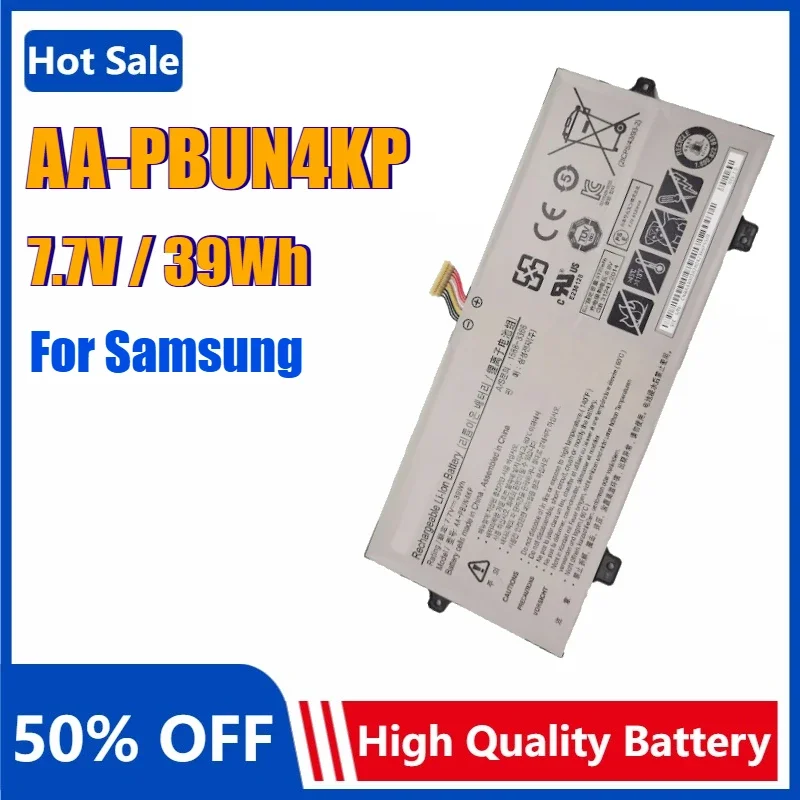 

New AA-PBUN4KP 1588-3366 Laptop Battery for Samsung Notebook 9Pen NT930QAA-K28 NP930QAA-K02HK NT930QBV NT930QBE NP930QAA-K01CN