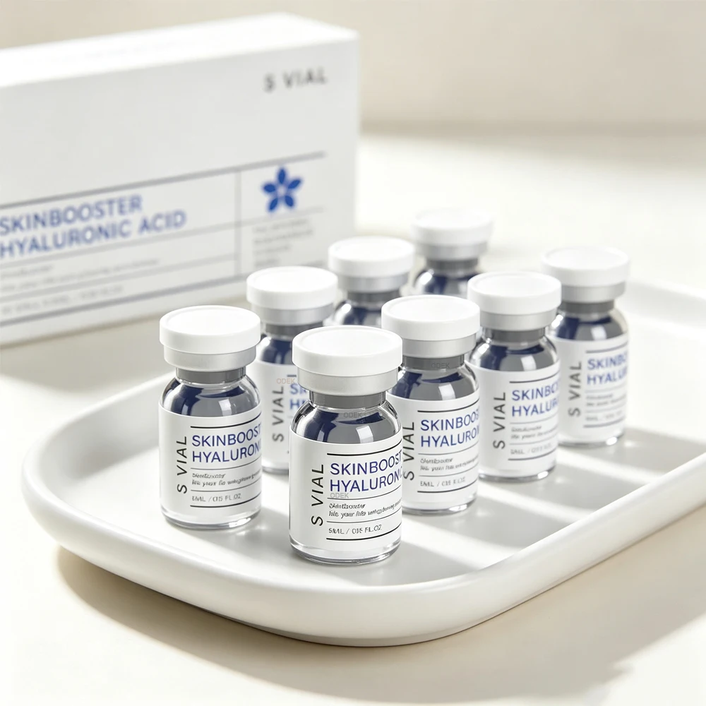 Korea 5ml Facial Skin Booster Hyaluronic Acid Ampoule Skin Booster Serum Moisturizing Rejuvenation Protein Solution Skin Care