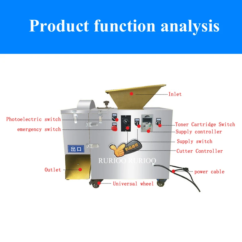 ماكينة تقطيع لحم الدجاج الأوتوماتيكية ماكينة تقطيع لحم الدجاج والأسماك