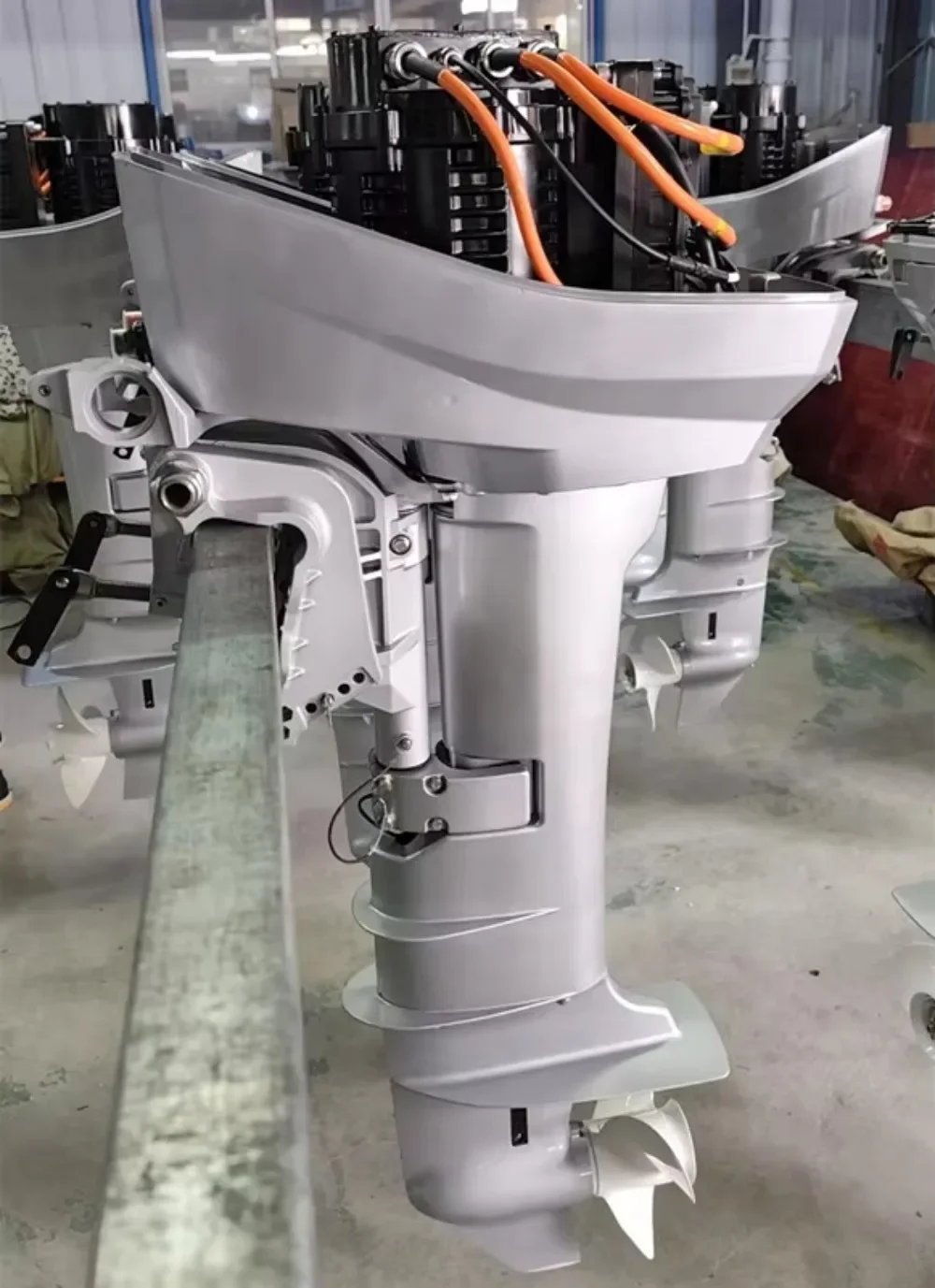 20HP 96V Electric Outboard Engine 15KW Electric Boat Motor Outboard Motor
