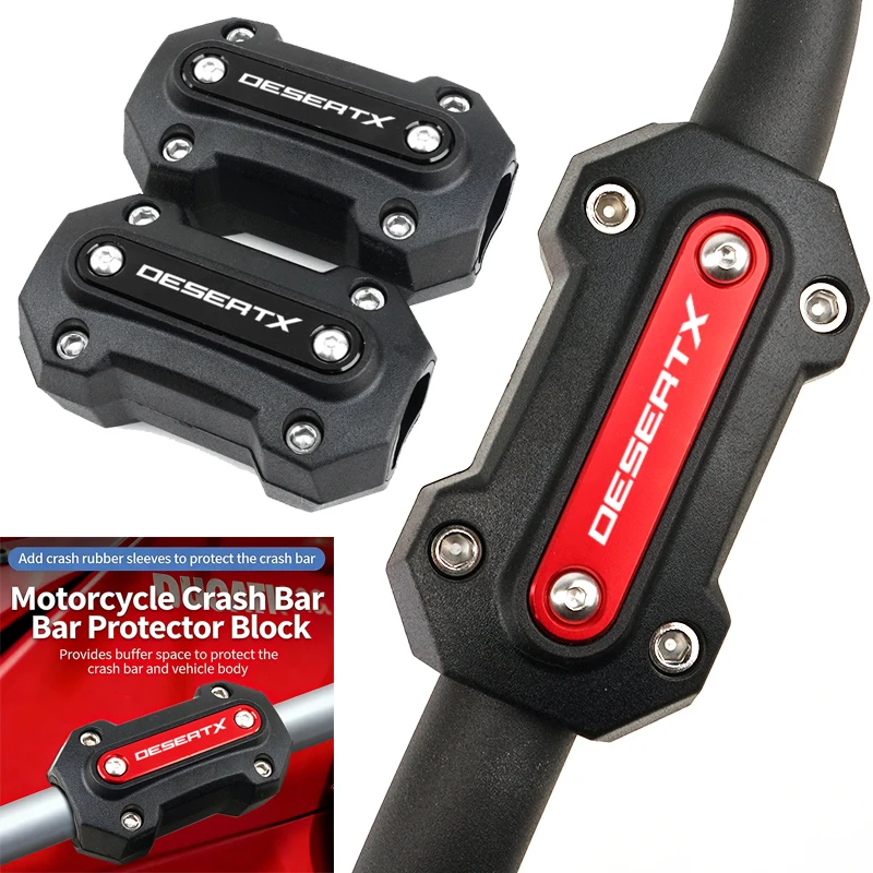

LOGO Desertx 2026 new For Ducati Desertx 937 Rally Desert X Motorcycle Bumper Engine Crash Bar Trim Protector