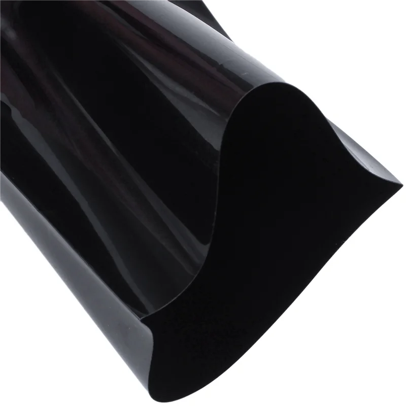 ABGR-3Pcs 70 مللي متر/44 مللي متر PVC أنابيب الانكماش الحراري التفاف أسود 2 متر 6.5Ft لبطارية 18650