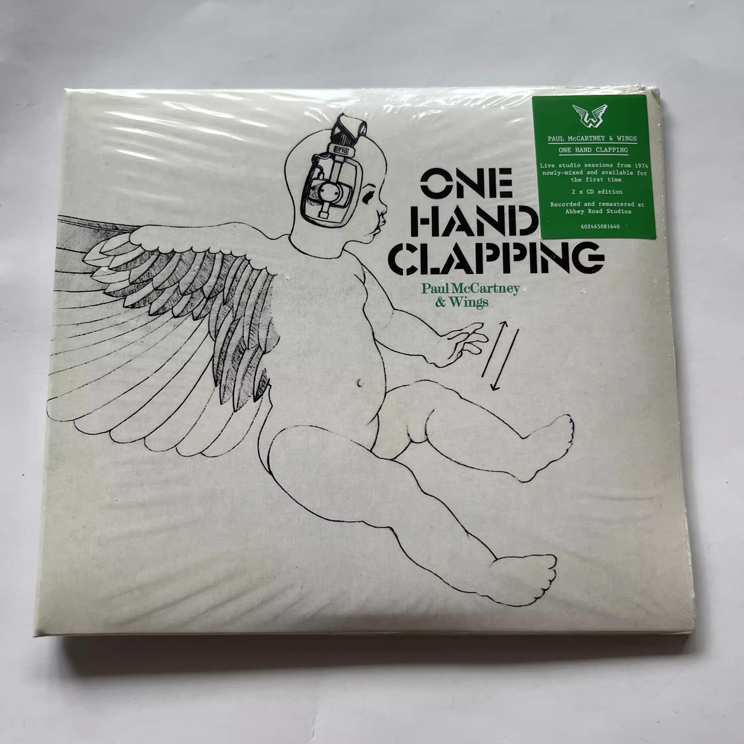 

CD-проигрыватель Rock Paul mccard & Wings с хлопушкой одной рукой, 2 шт., музыкальная запись, косплей, плеер, автомобиль, звуковые треки, бокс, искусственная музыка