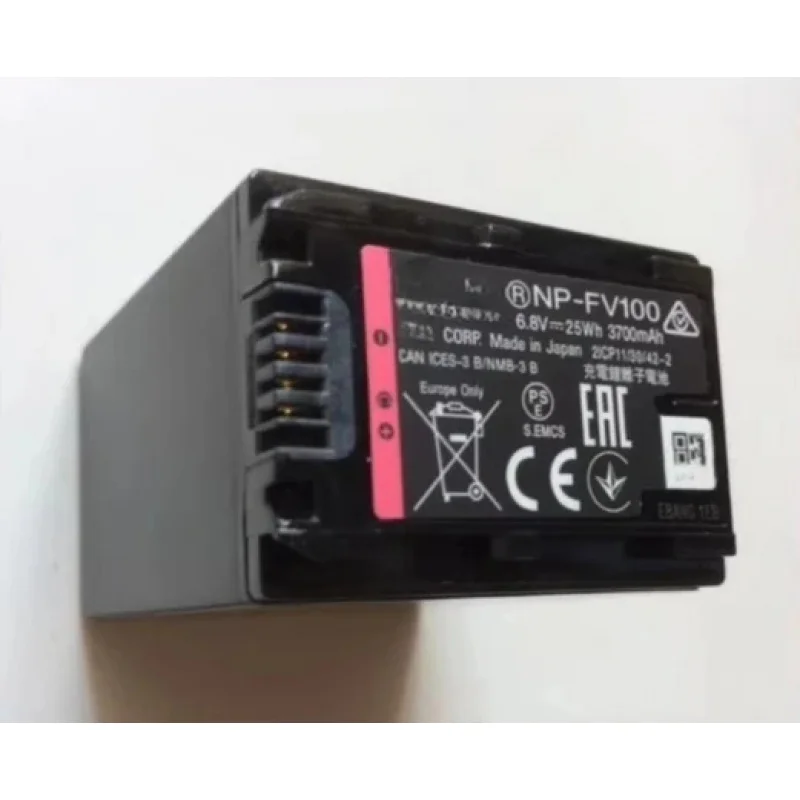 

For sony camera np-fv100 lithium battery pj10e pj790e vg10 vg20 large capacity