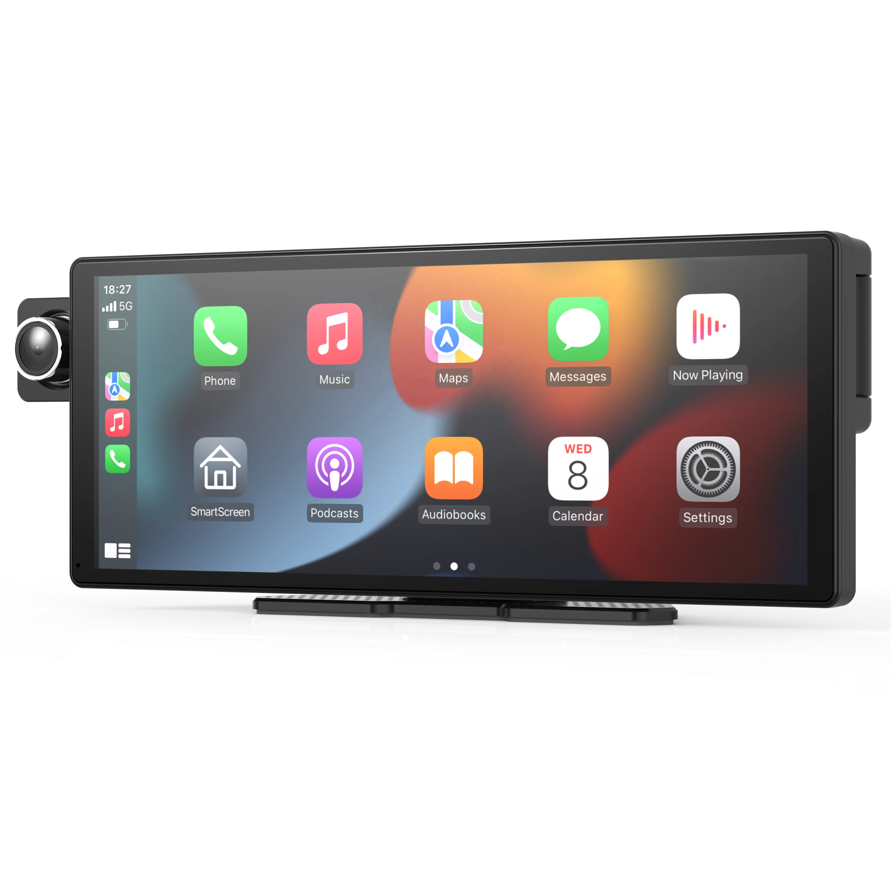 

STLF10.26" IPS 3 CH Front Inside Back 1080P Record Camerass DVR CarPlay DVR GPS Navigation WIFI Smart Monitors