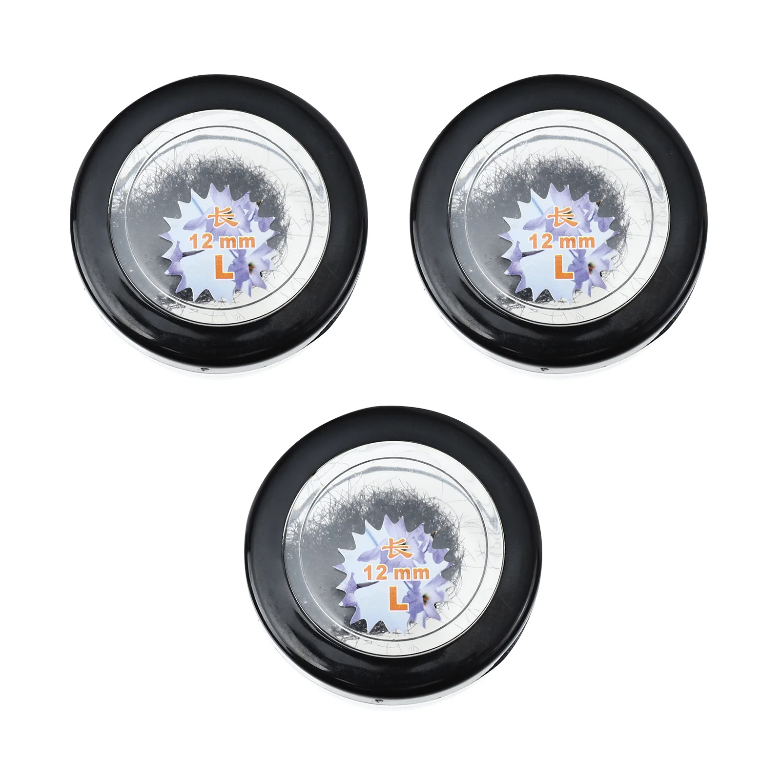 

3 Boxes Individual Lashes False Eyelash Extension Kit Eyelash Practice Set Makeup Lash for Home School