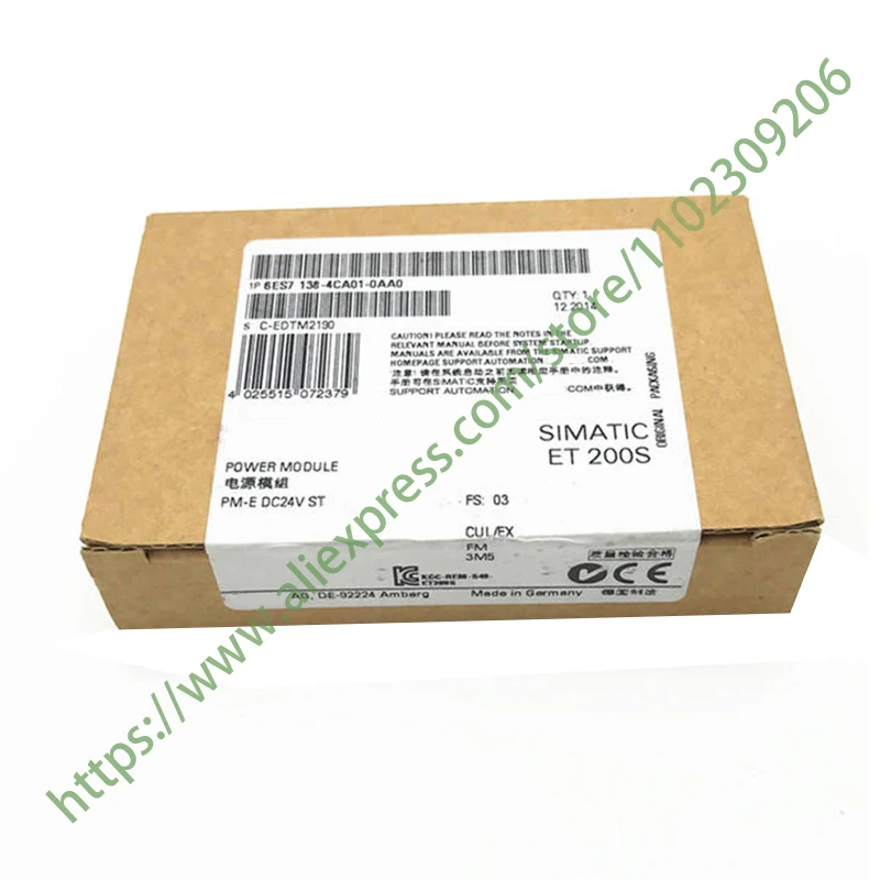 New Original Plc Controller ET200S 6ES7131-4BD00-0AA0 6ES7138-4CA01-0AA0  Moudle Immediate delivery