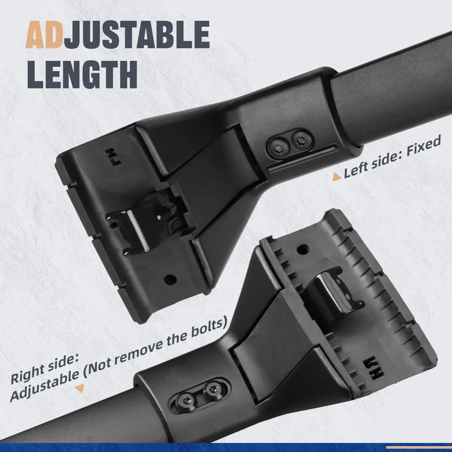 قضبان متقاطعة تناسب Ford Bronco Sport الإصدار الأول 2021 والبنك الخارجي 2022 2023 2024 2025 & Badlands 2021 2022 2023 2024 2025 O