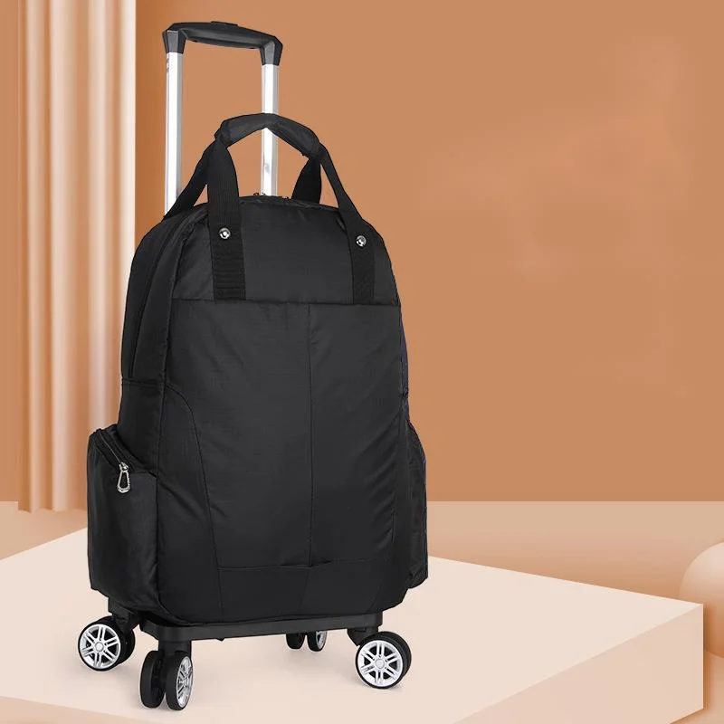 

Rolling Luggage Backpack Men Trolley Bag Business Wheeled Backpack Cabin Carry On Trolley Bag With Wheels