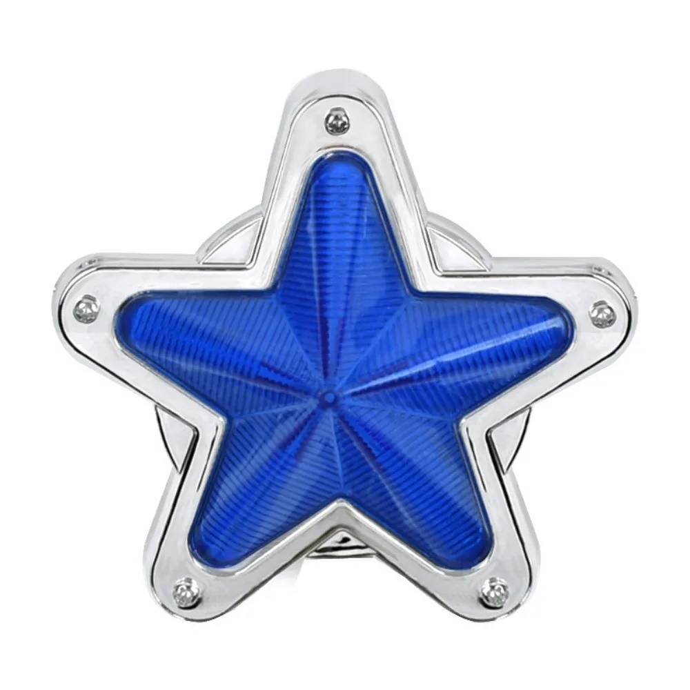 

Креативный 24 В пятиконечный звездный светильник для грузовика, светодиодный универсальный сигнальный светильник для грузовика, предупреждающие лампы безопасности, декор автомобиля