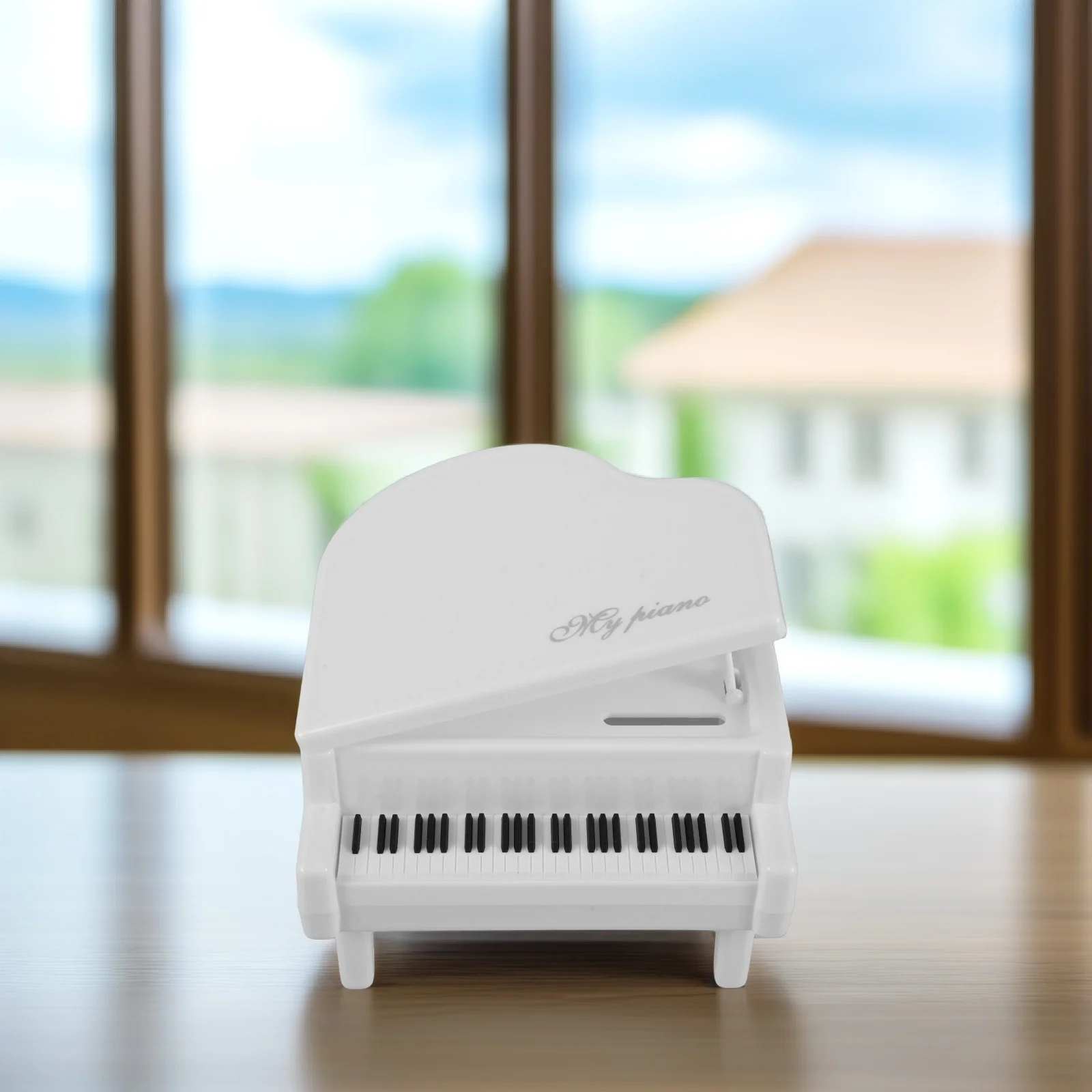 

Cute Piano Shaped Kids Money Box Large Capacity Savings Bank for Children Decorative Desk Cash Storage Pot Ideal Gift