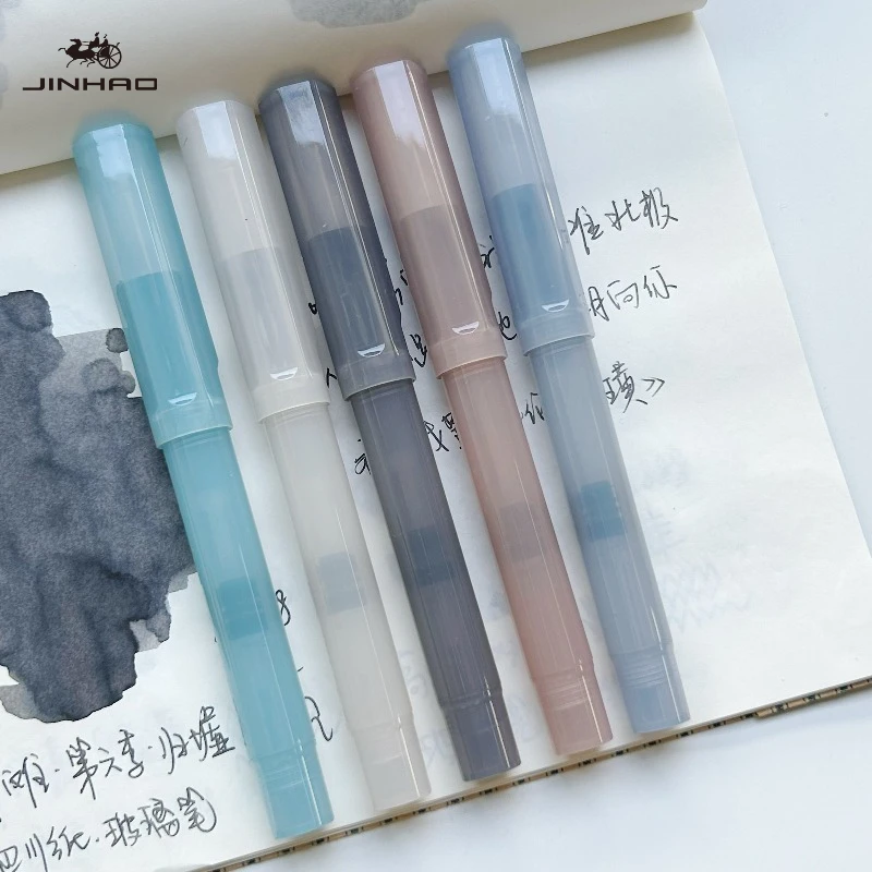 

Ручка-фонтан JINHAO 62D серии Dreamy Color, высококачественная, с перьями EF/F, для студентов, офиса и школы, канцелярские принадлежности