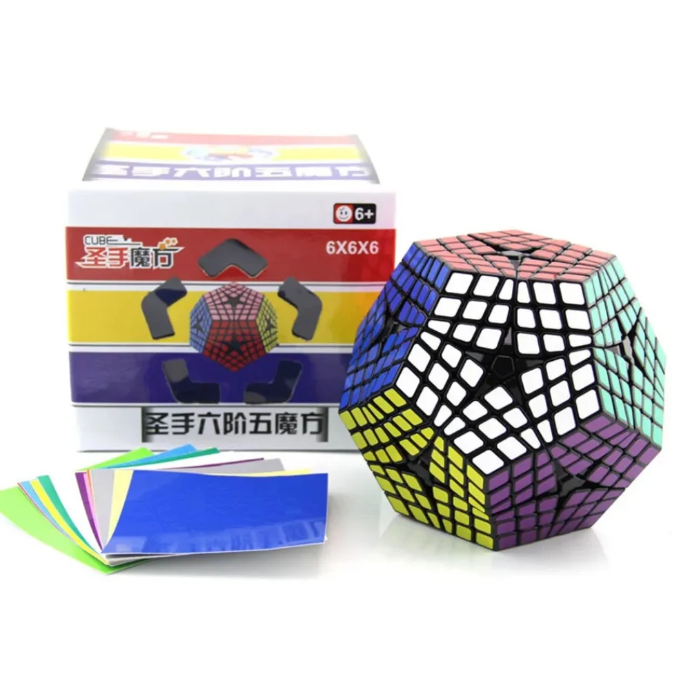 Shengshou cubo mágico rompecabezas SengSo, 2x2/3x3/4x4/5x5/6x6/7x7, dodecaedro Megaminxeds Masterkilomin Elite Kilominx