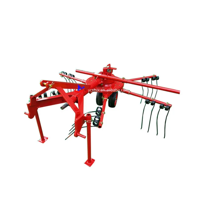 

Agriculture Rotary Hay Rake For Tractor Mounted Tedder