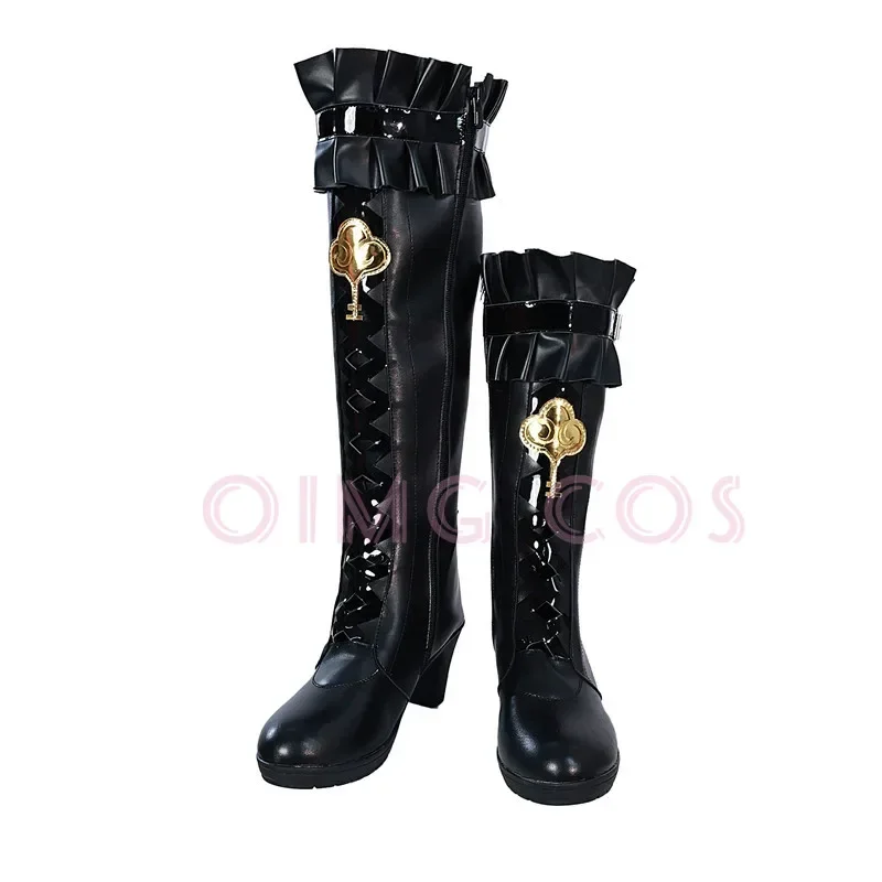 Honkai Star Rail Big Herta Cosplay Halloween para homens sapatos jogo estilo anime chinês