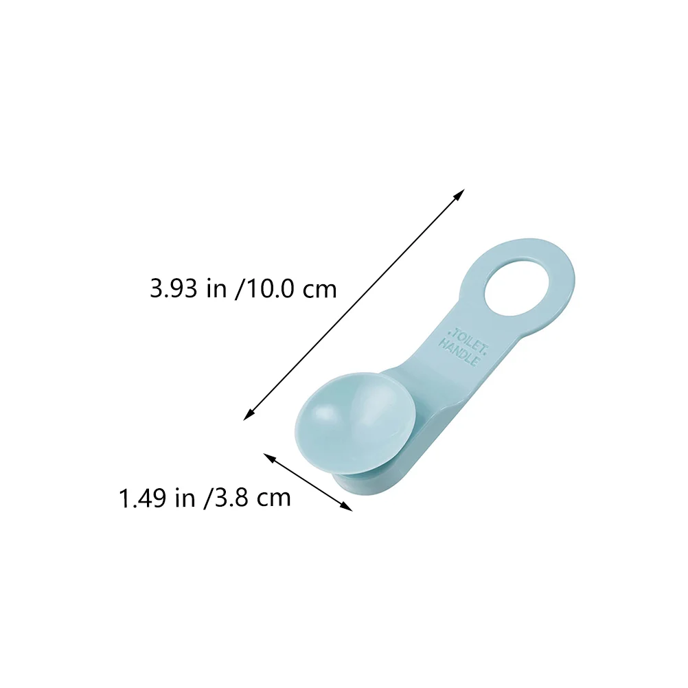 4 Pcs Toilet Lid Lifter Cover Accessories Bathroom Closestool Accessory Seat Handles Portable Anti-touching