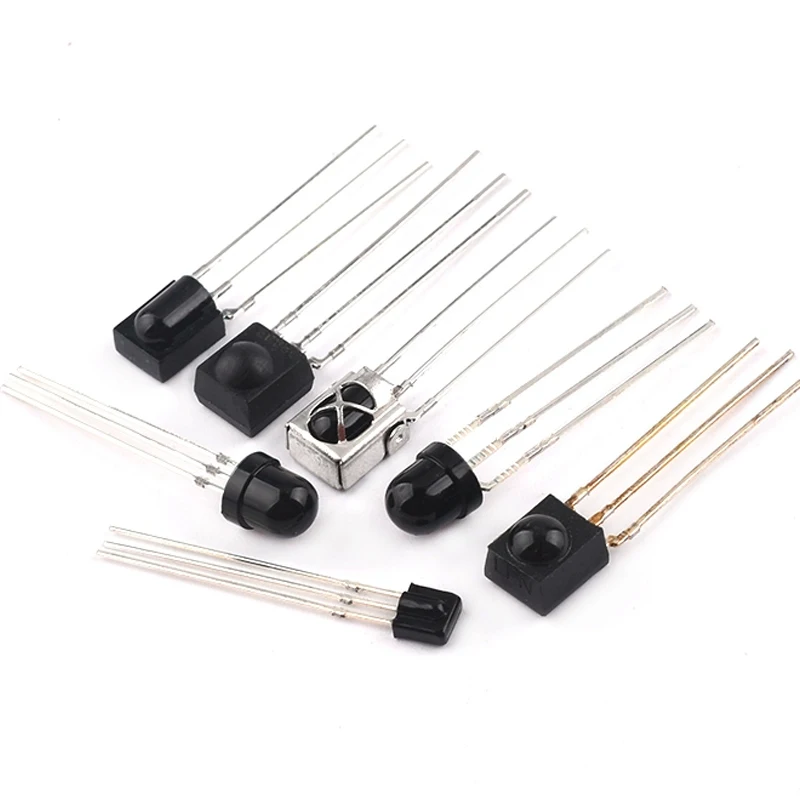 Snvi 5PCS Universal-IR-Infrarot-Empfänger VS1838B CHQB HS0038 TL1838 VS1838 1838 HX1838 VS0038 Fernbedienungs-Empfängerröhre – Detail 1