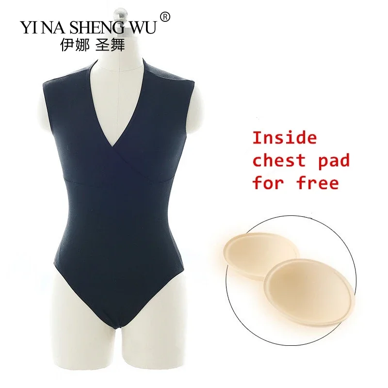 رداء رقص الباليه النساء عالية الجودة القطن ثياب راقصة الباليه ممارسة زي المهنية الكبار مثير الجمباز ثياب 4 ألوان