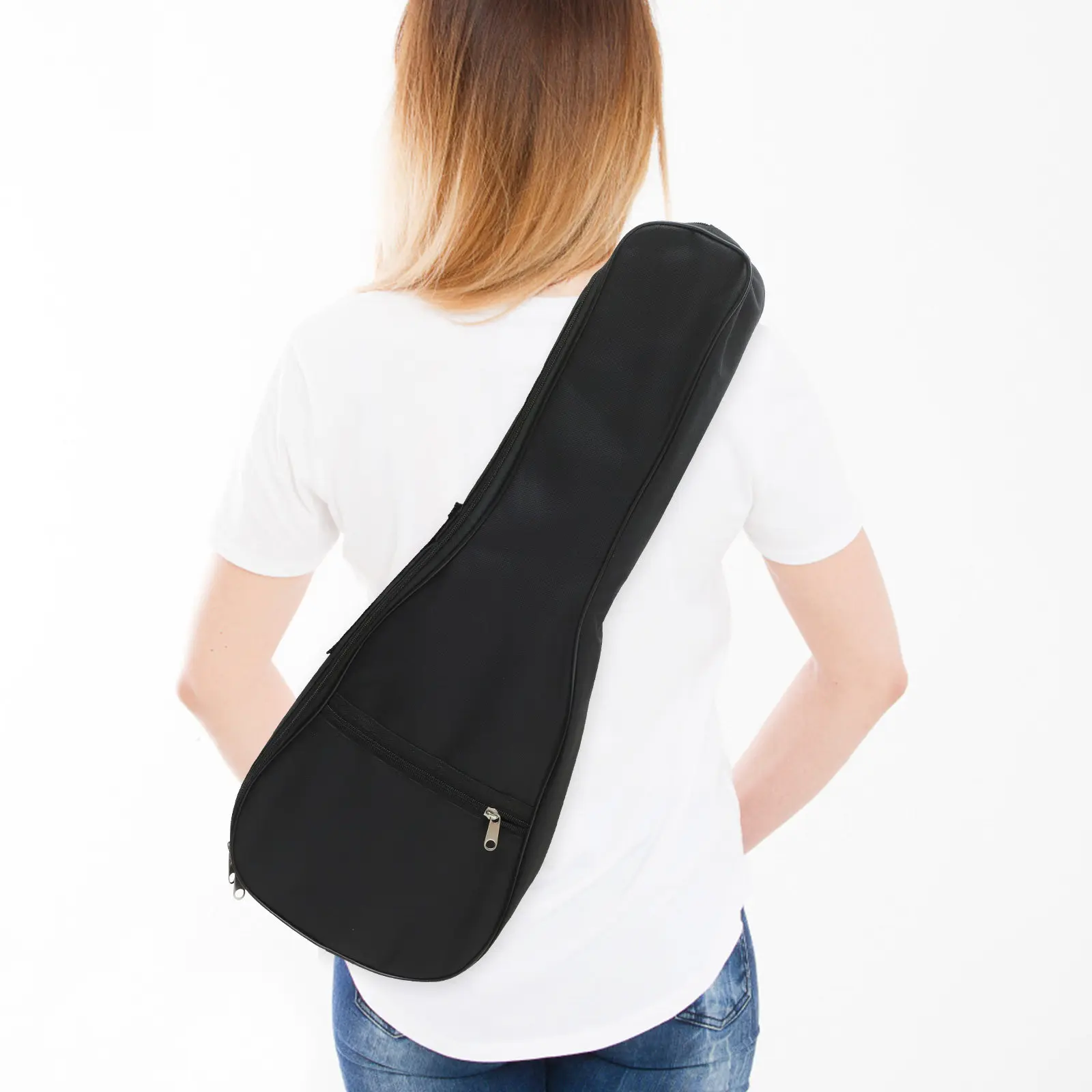 

Ukulele Storage Bag Waterproof Heavy Duty Oxford Cloth Lightweight Compact Design for Soprano Concert Travel Music Gift