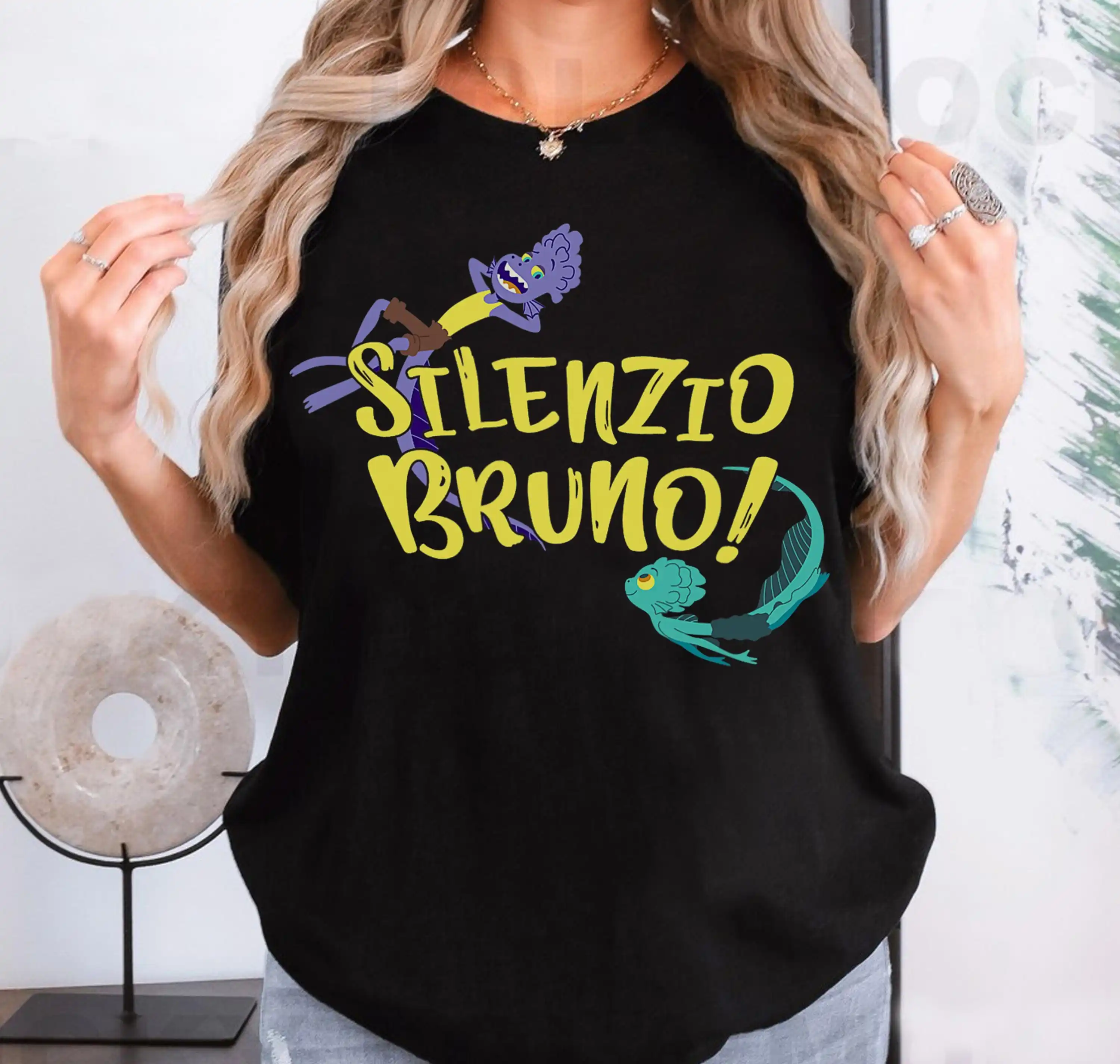 ディズニー ルカ シレンツィオ ブルーノ！ キャラクターズ スイミング Tシャツ ディズニーランド ファミリー マッチング シャツ マジック キングダム Tシャツ