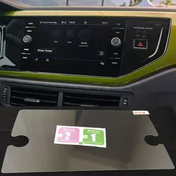 screen protector tempered glass for Volkswagen Taigo 2022 Media 8inch car infotainment radio navigation screen