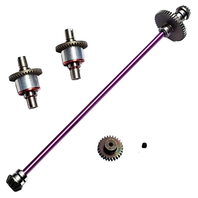 For 1/12 Off-Road Vehicle 124019 1204018 Upgrade Accessories Steel Reducer Drive Shaft Differential