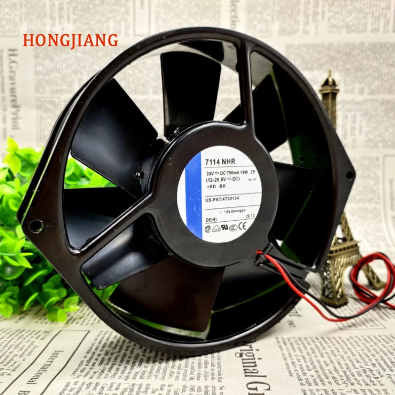 7114N 7114NHR 7114 NHR 7114NH 7114NHU 7114N/2H EBM fan DC24V 19W ABB Inverter Cooling Fan