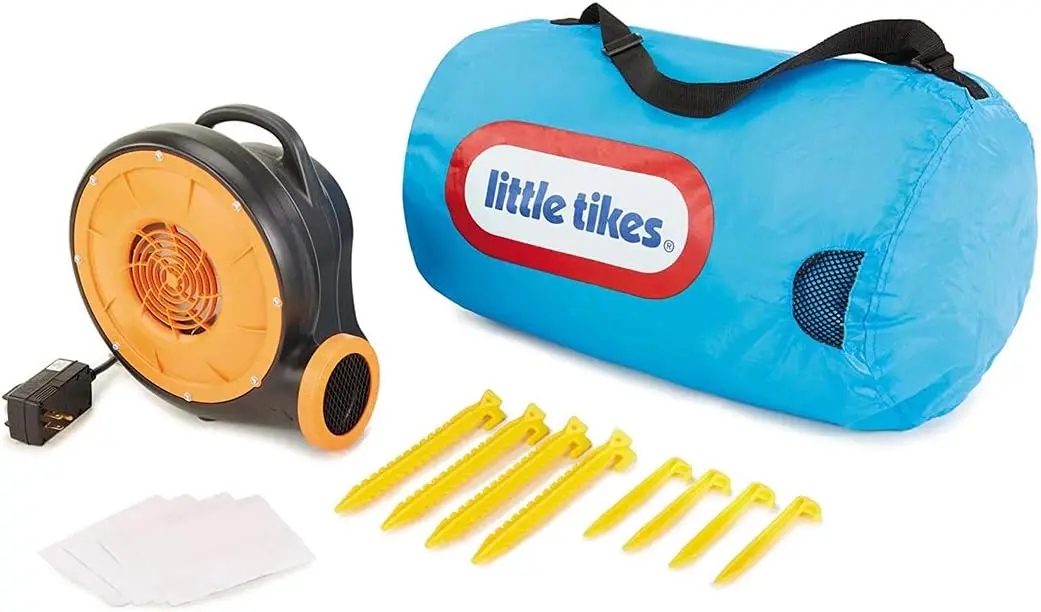 Jr. Jump 'n Slide Bouncer, veelkleurig