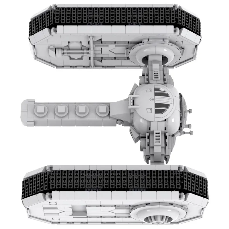 MOC Science Fiction Movie Space Warfare TIE Crawler Eeuw Tank Model Bouwsteen Kinderspeelgoed Geschenken Baksteen