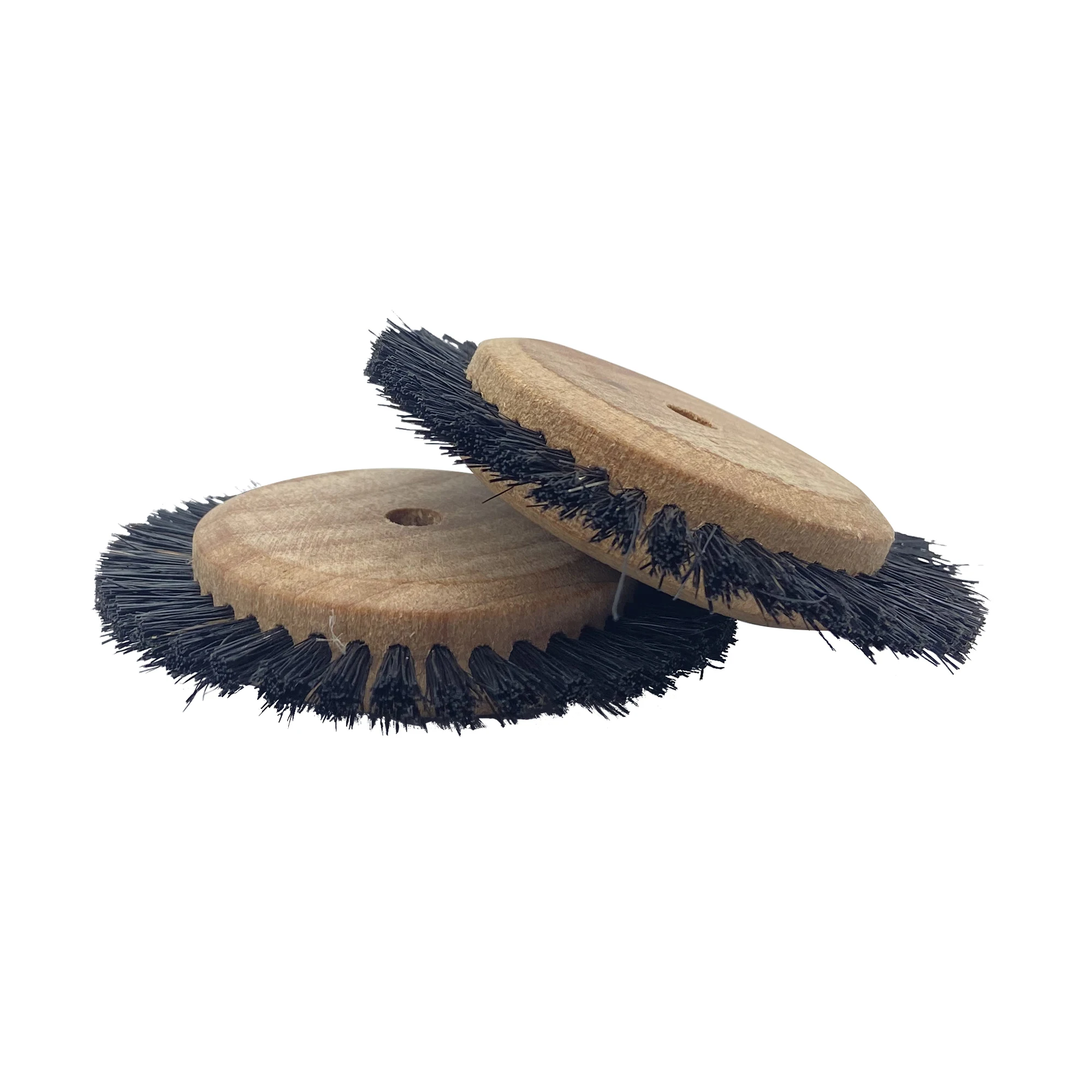 2pcs Dental Laboratory Lab Tools Materials Latch Polishing Brush Wheel Rotary Wool Goat Cotton Black Buff Dentistry Odontologia